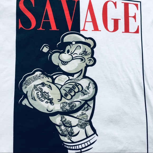 Shirts | Popeye The Sailor Man Savage 